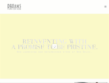 Tablet Screenshot of dreamsfurnishers.com